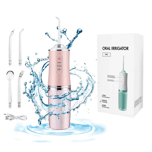 Portable Home Use Dental Flosser Waterproof Teeth Cleaner